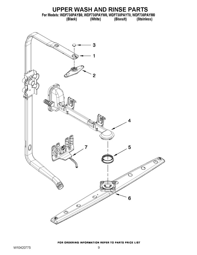 Diagram for WDF730PAYT0