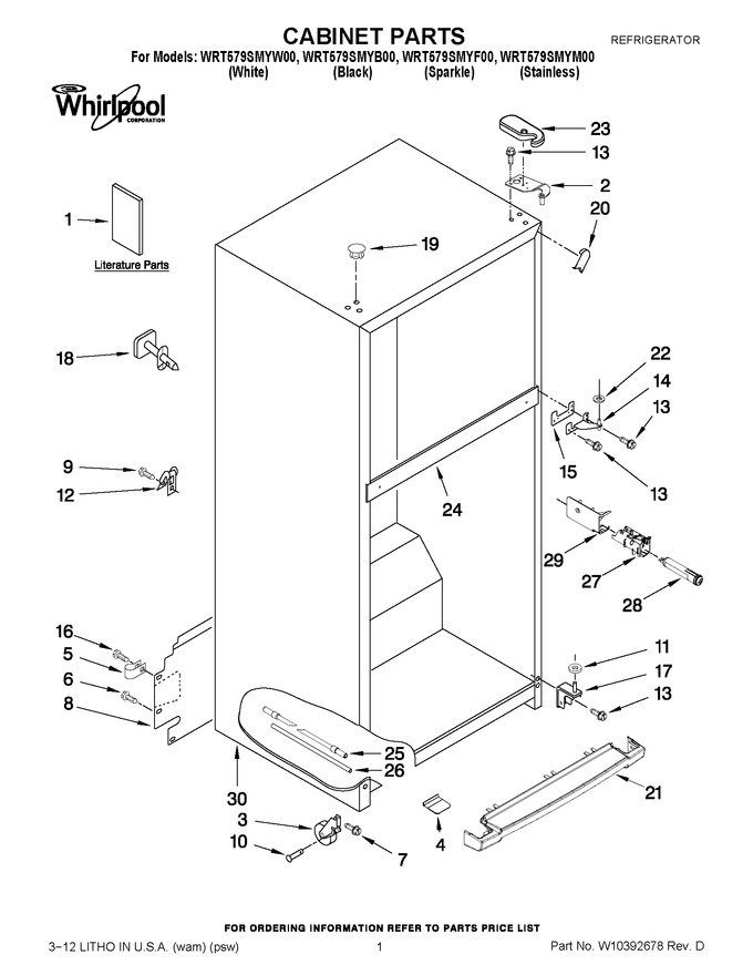 Diagram for WRT579SMYB00