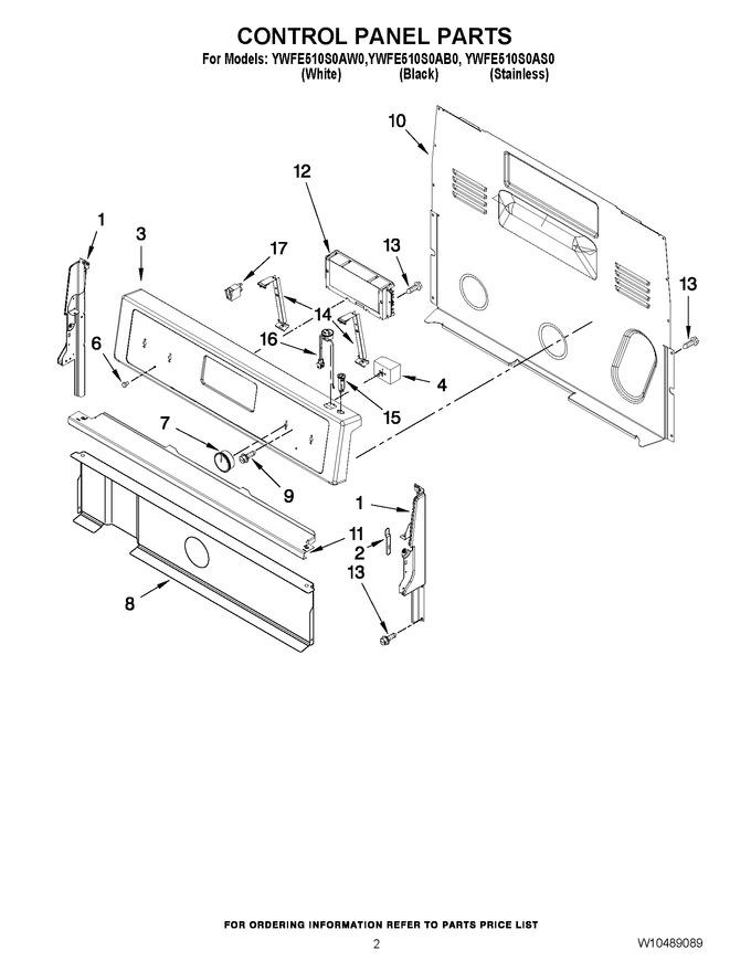 Diagram for YWFE510S0AW0