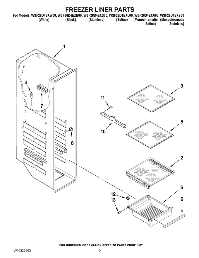 Diagram for WSF26D4EXA00