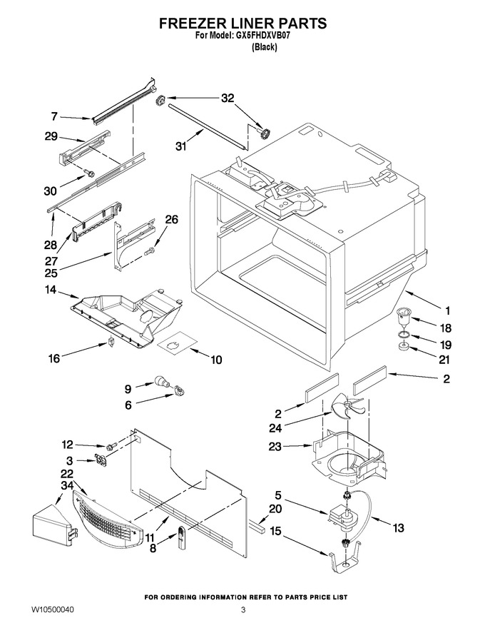 Diagram for GX5FHDXVB07