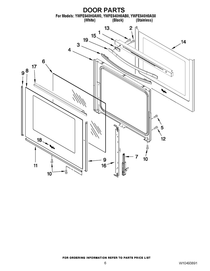 Diagram for YWFE540H0AS0