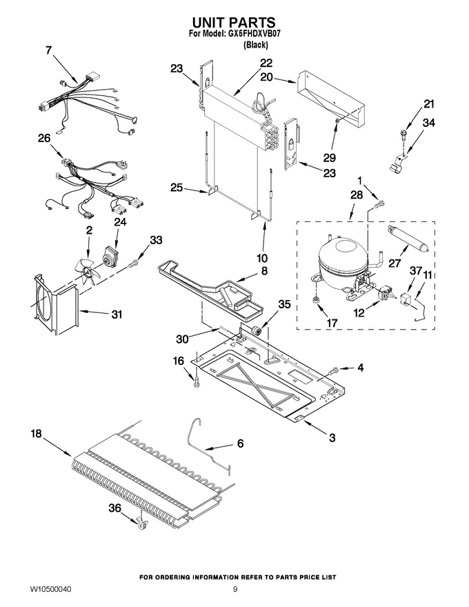 Diagram for GX5FHDXVB07