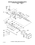 Diagram for 05 - Motor And Ice Container Parts