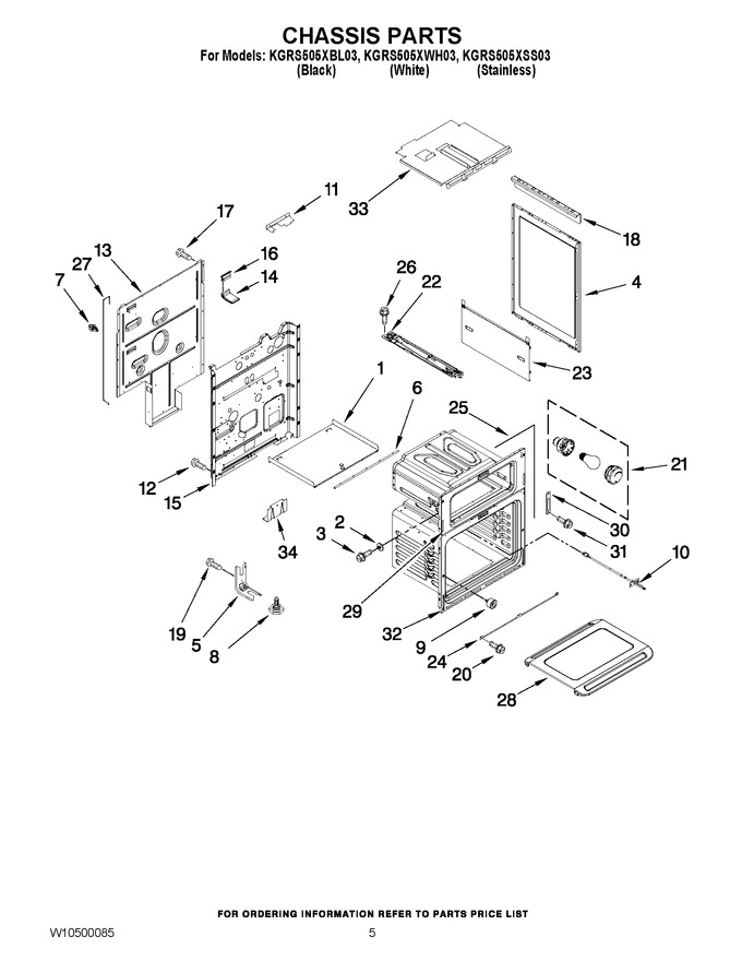 Diagram for KGRS505XSS03