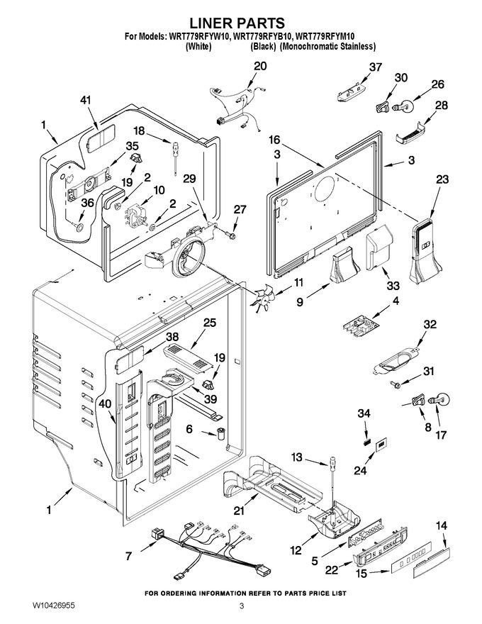 Diagram for WRT779RFYW10