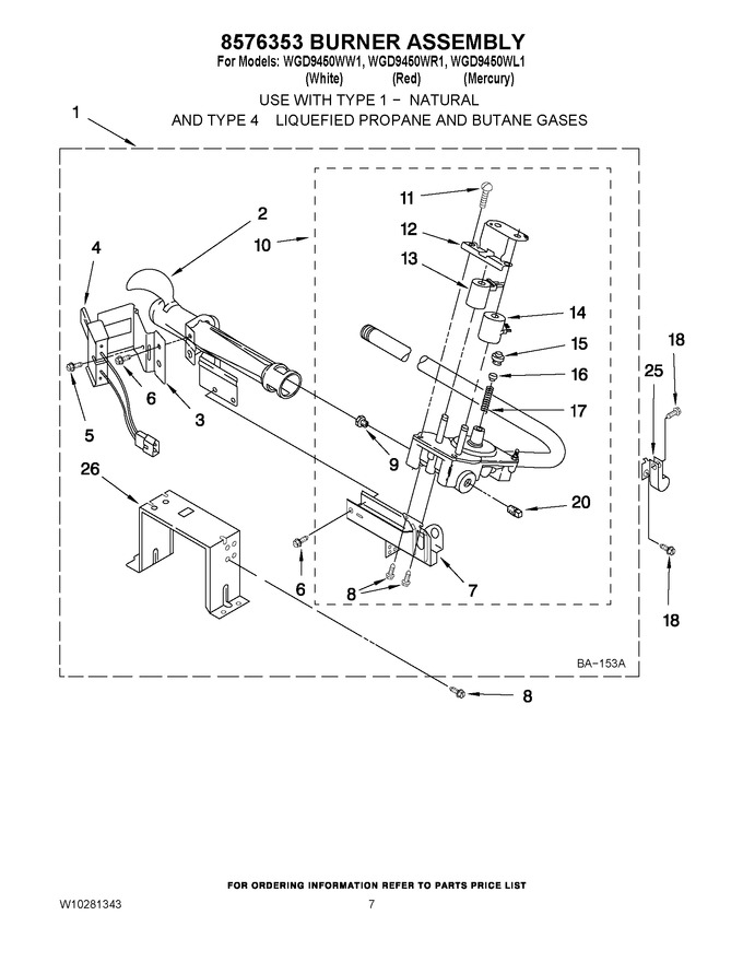 Diagram for WGD9450WW1