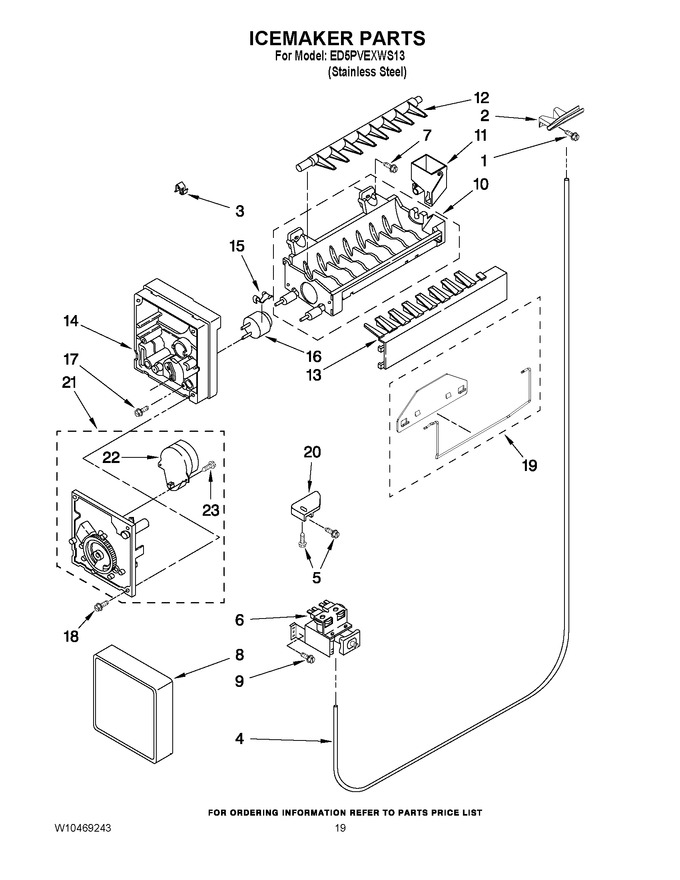 Diagram for ED5PVEXWS13