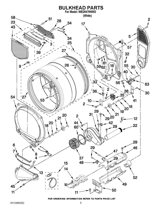 Diagram for WED9470WW2