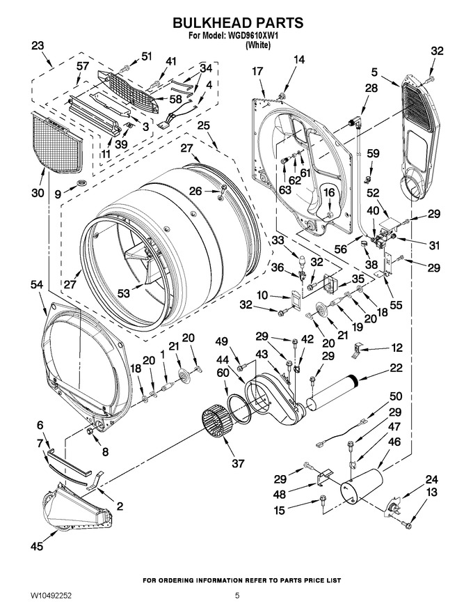Diagram for WGD9610XW1