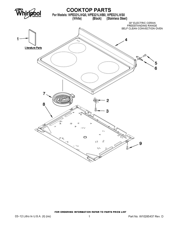 Diagram for WFE321LWQ0