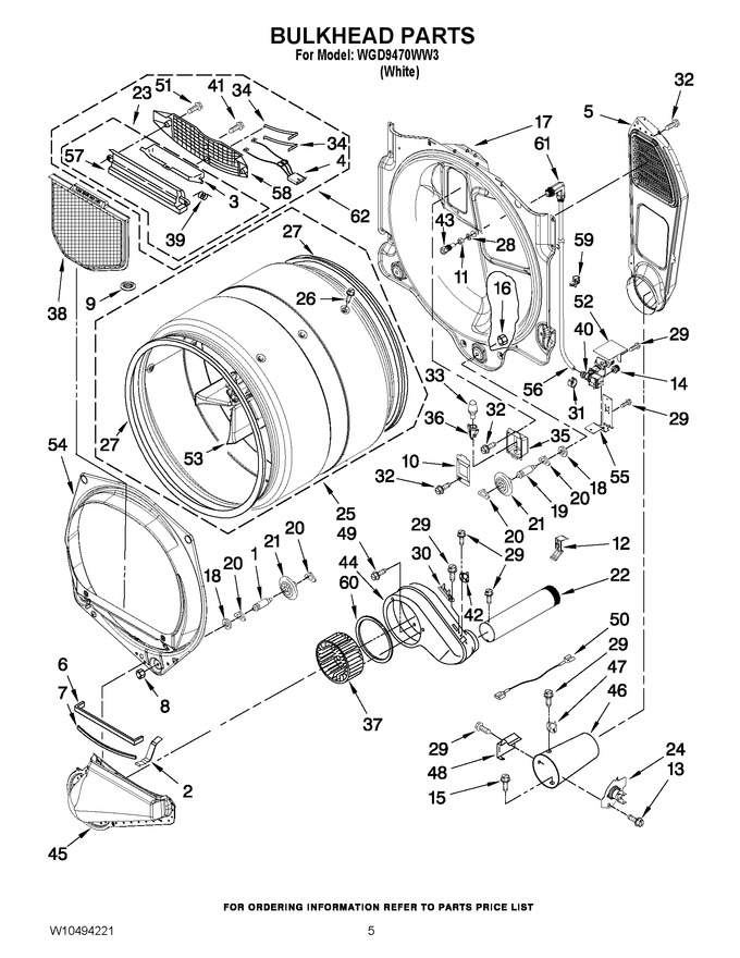 Diagram for WGD9470WW3