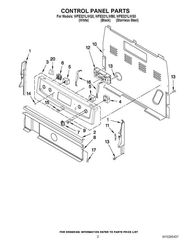 Diagram for WFE321LWB0