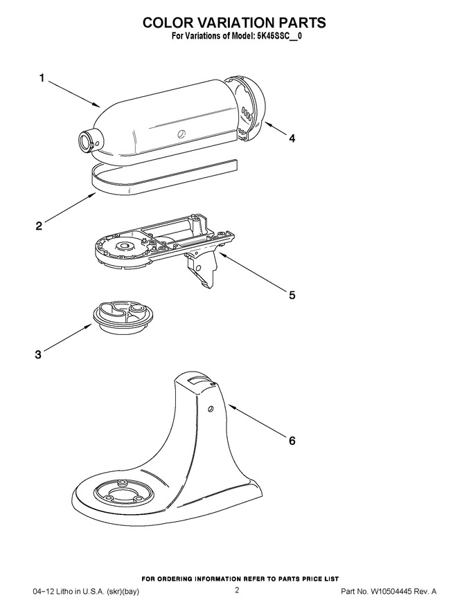 Diagram for 5K45SSCWH0