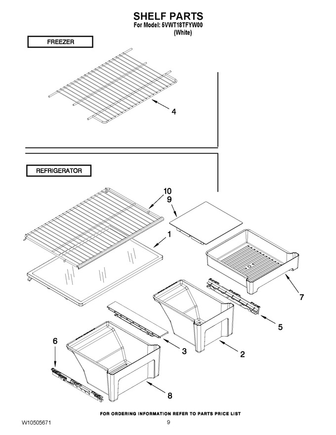 Diagram for 5VWT18TFYW00