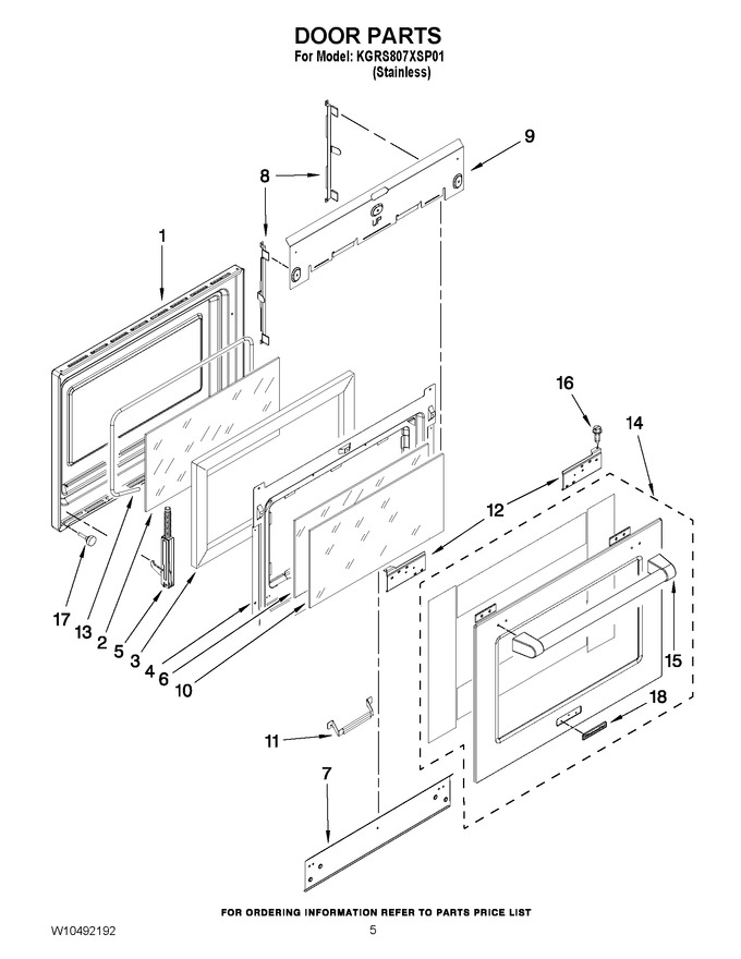 Diagram for KGRS807XSP01