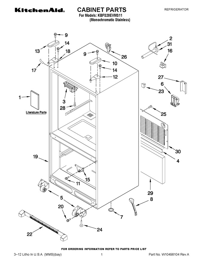 Diagram for KBFS20EVMS11