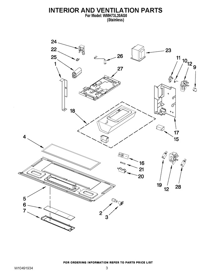 Diagram for WMH73L20AS0