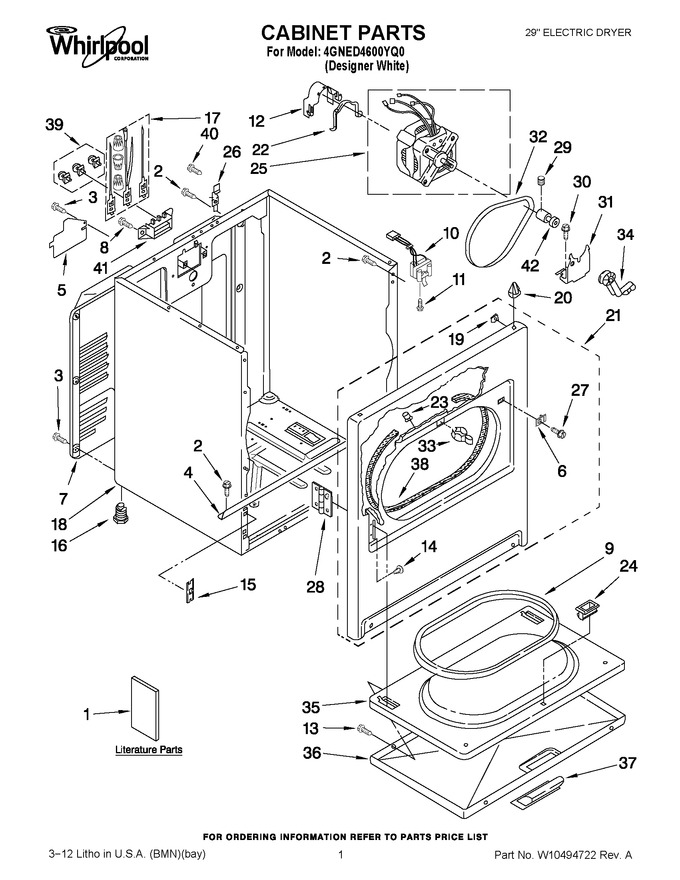 Diagram for 4GNED4600YQ0