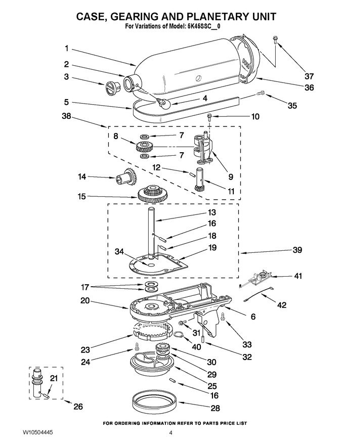 Diagram for 5K45SSCWH0