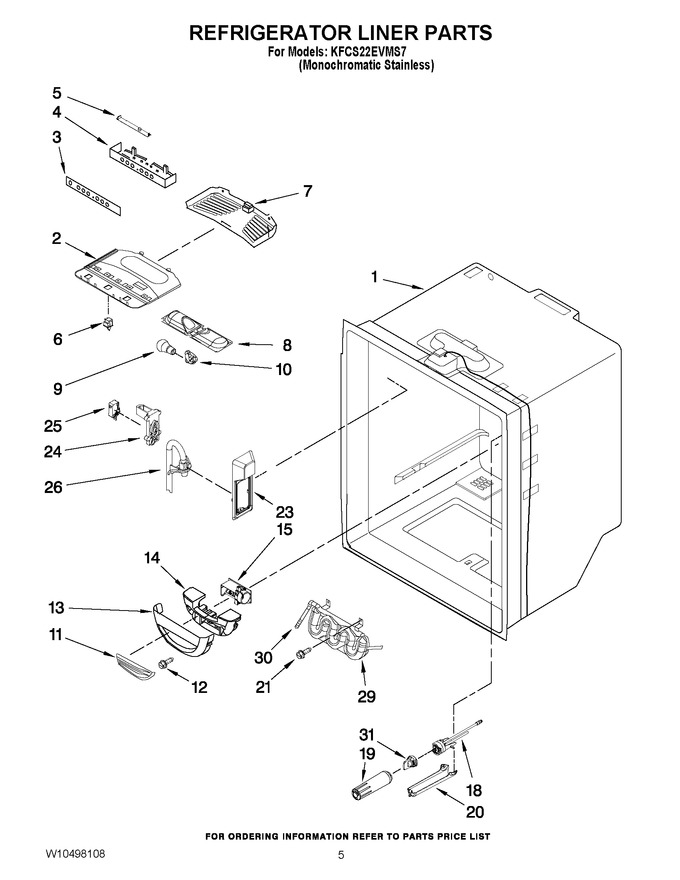 Diagram for KFCS22EVMS7