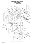 Diagram for 05 - Freezer Liner Parts