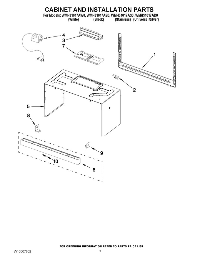 Diagram for WMH31017AB0