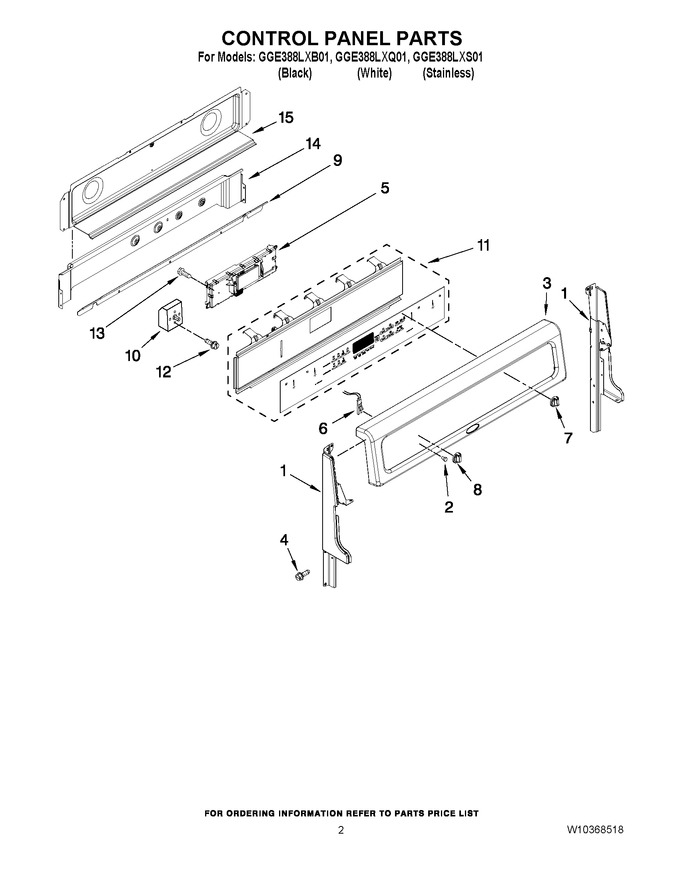 Diagram for GGE388LXS01