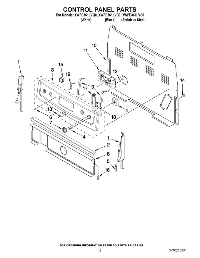Diagram for YWFE361LVS0