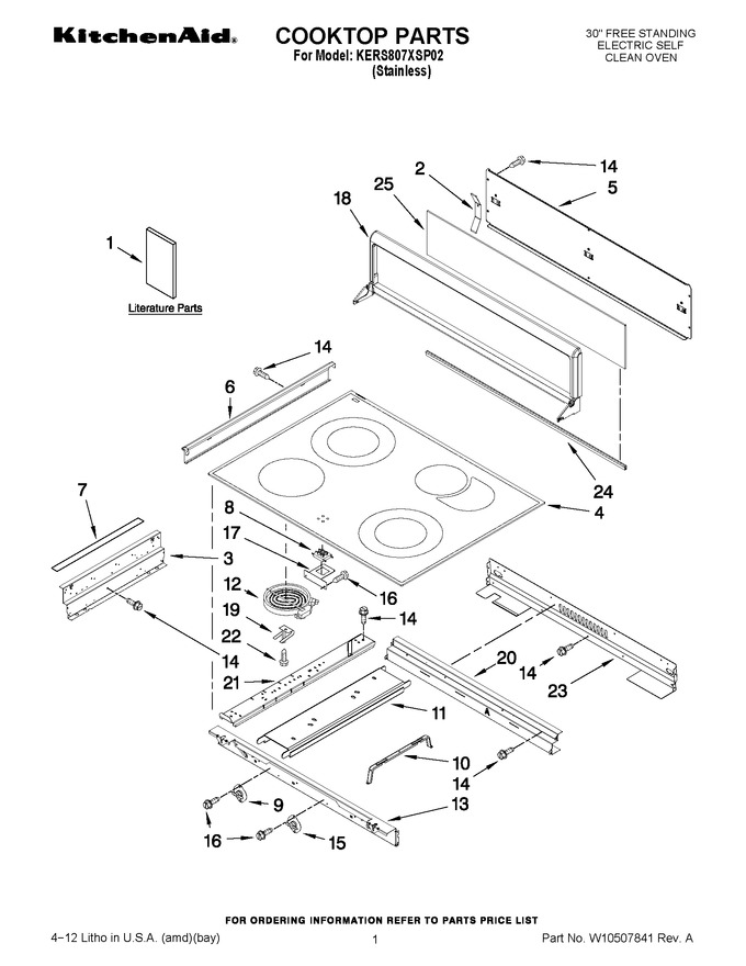 Diagram for KERS807XSP02