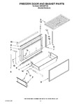Diagram for 08 - Freezer Door And Basket Parts