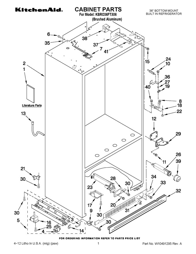 Diagram for KBRO36FTX06