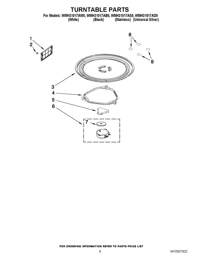 Diagram for WMH31017AB0
