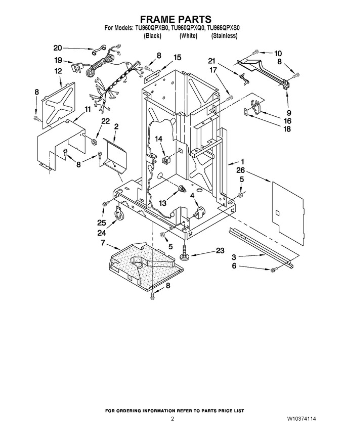 Diagram for TU950QPXQ0