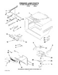 Diagram for 02 - Freezer Liner Parts