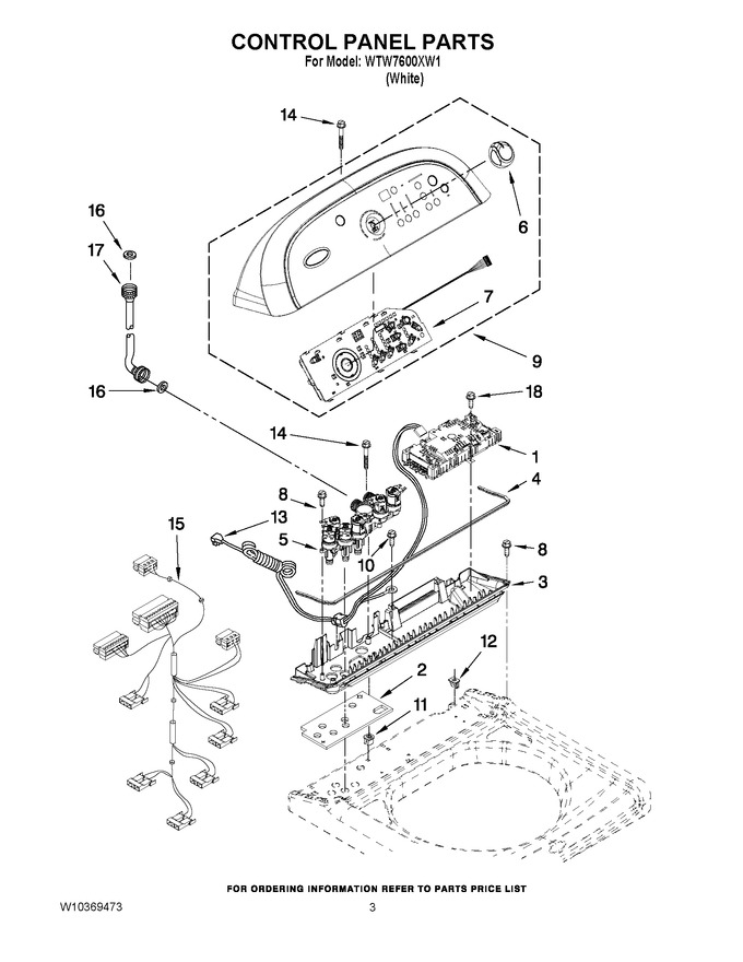 Diagram for WTW7600XW1