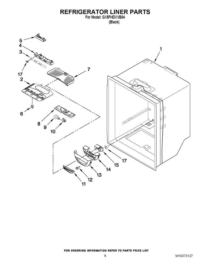 Diagram for GX5FHDXVB04