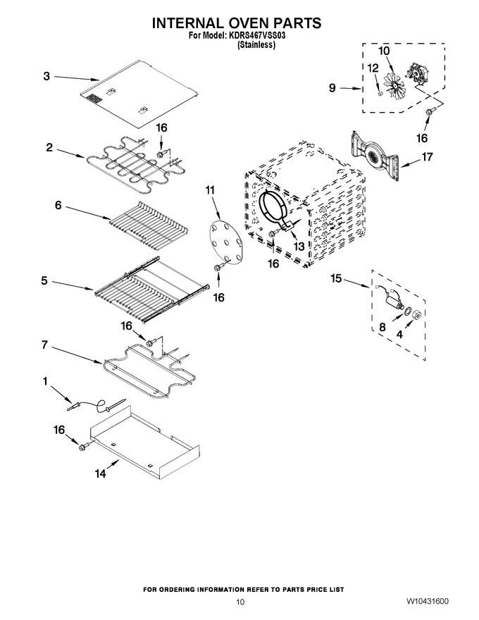 Diagram for KDRS467VSS03