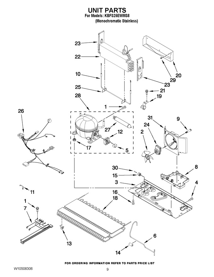 Diagram for KBFS25EWMS8