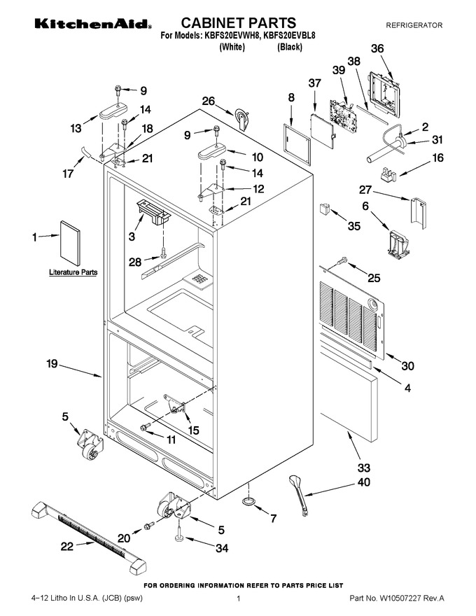 Diagram for KBFS20EVBL8