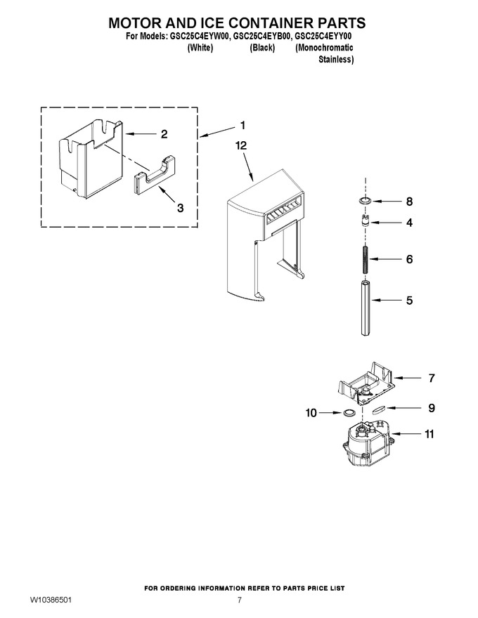Diagram for GSC25C4EYY00