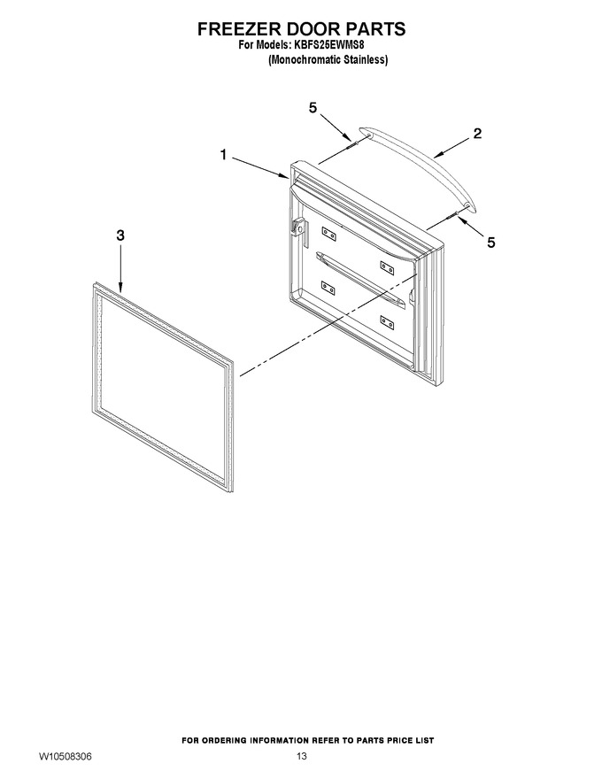 Diagram for KBFS25EWMS8