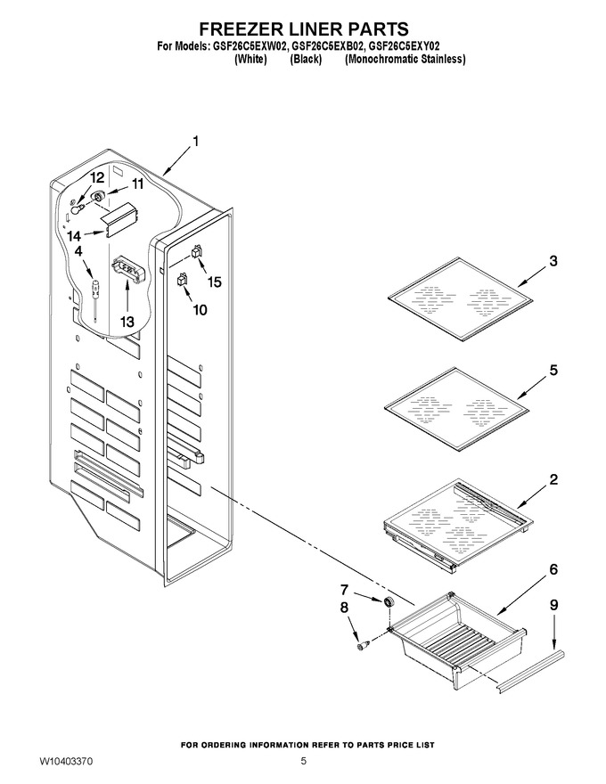 Diagram for GSF26C5EXW02