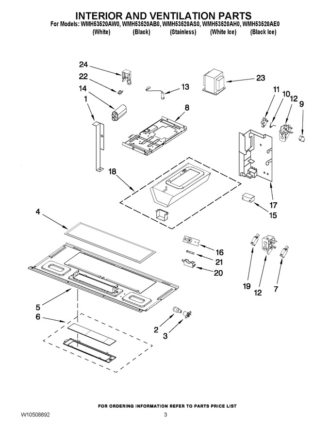 Diagram for WMH53520AE0
