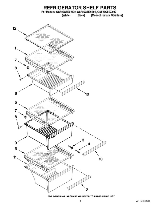 Diagram for GSF26C5EXB02