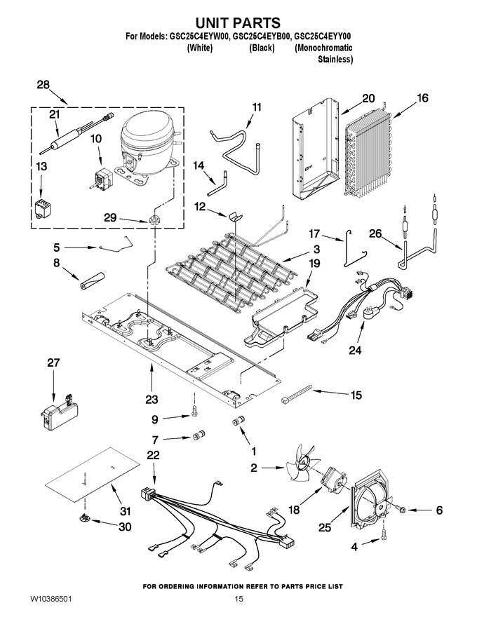 Diagram for GSC25C4EYY00