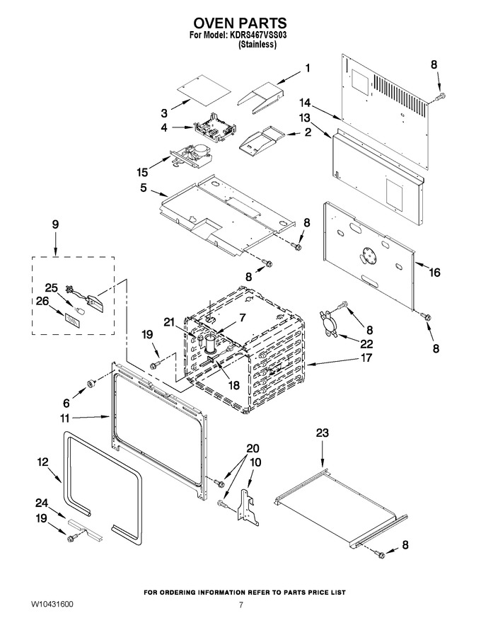 Diagram for KDRS467VSS03