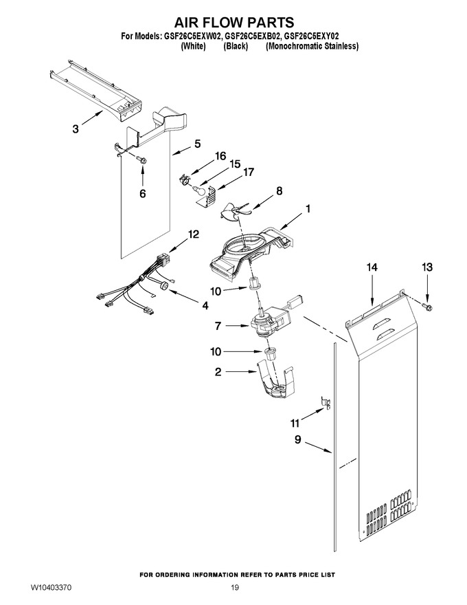 Diagram for GSF26C5EXB02