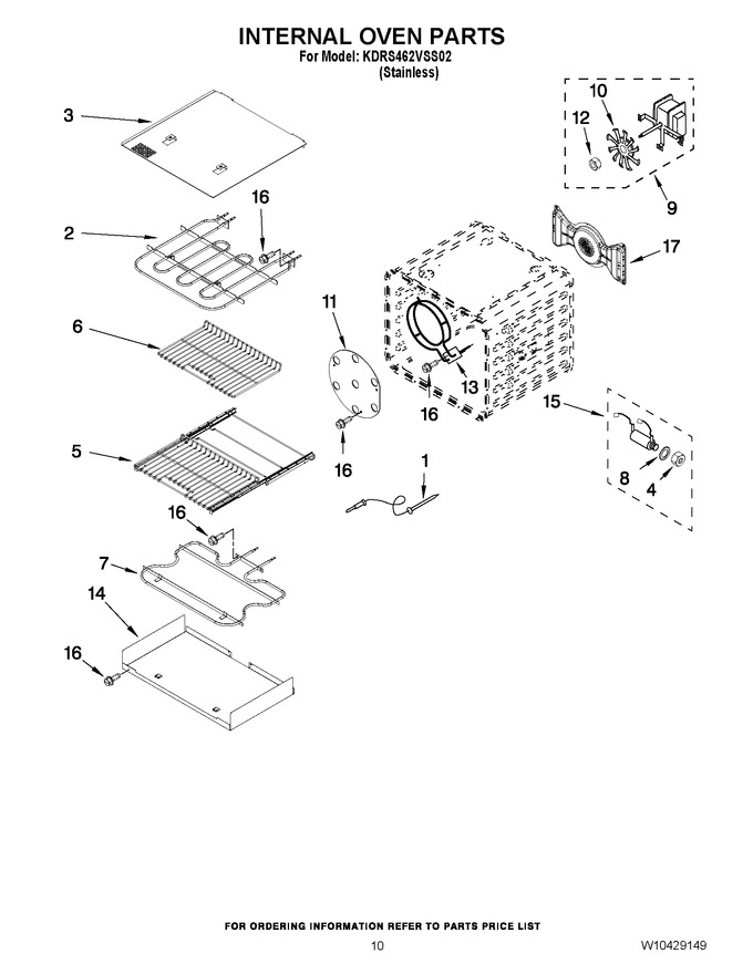 Diagram for KDRS462VSS02
