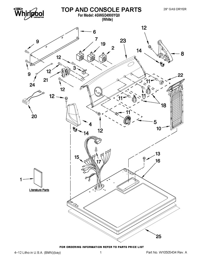 Diagram for 4GWGD4900YQ0